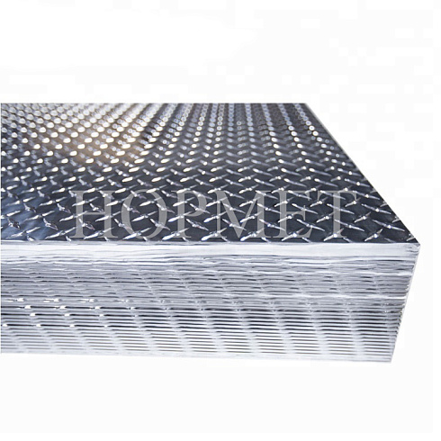 Лист алюминиевый 4х1500х3000 EU, рифление квинтет, марка АМГ2Н2 Р в Сургуте цена